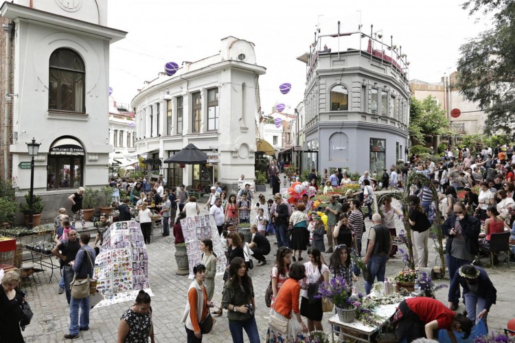 Visit Gabriadze Theater and Cafe Gabriadze