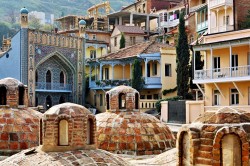 Old Tbilisi, sulfur baths