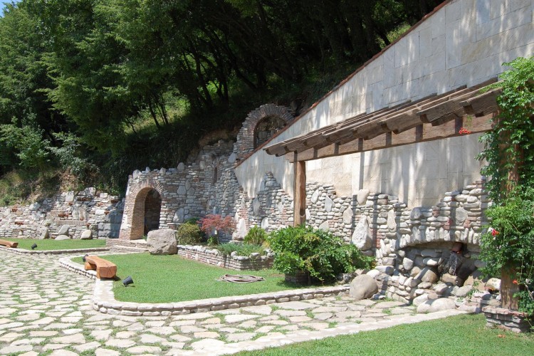Khareba Winery Tunnel entry