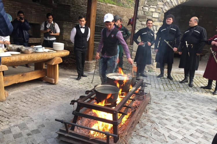 Khareba Winery restaurant