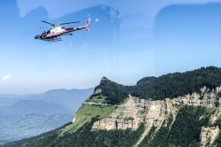 Helicopter round flight around Stepantsminda and Caucasus Mountains